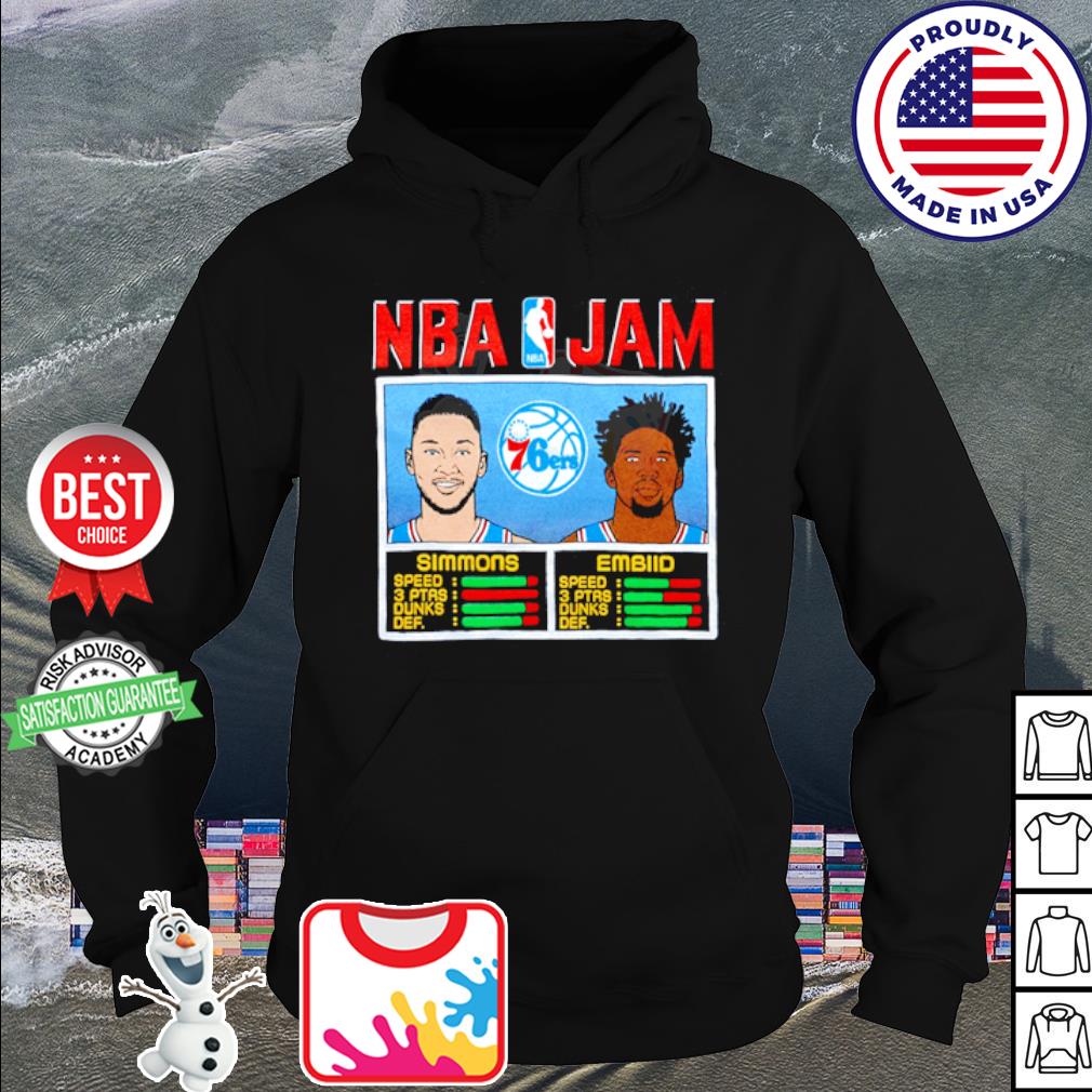 nba jam sixers shirt