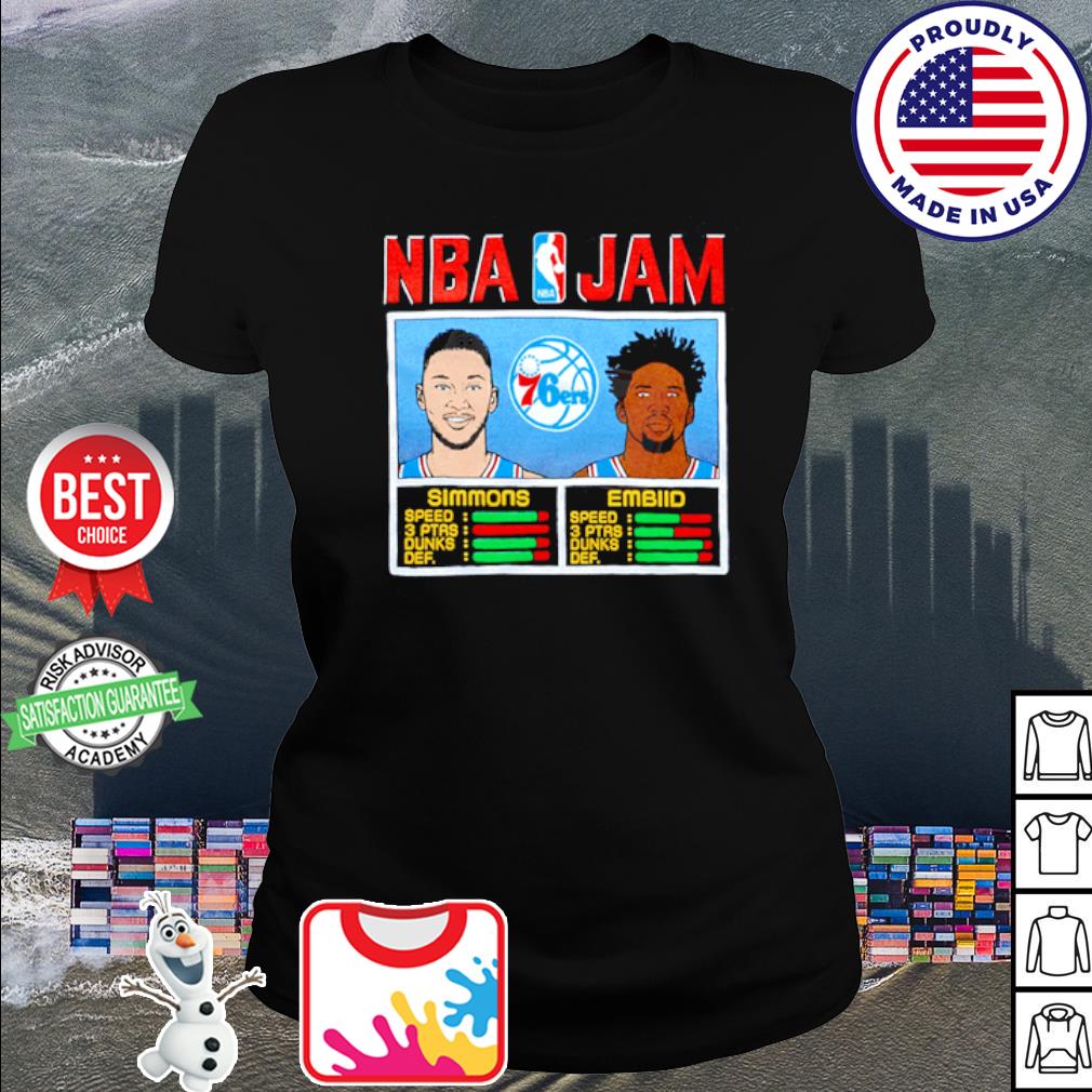 nba jam sixers shirt