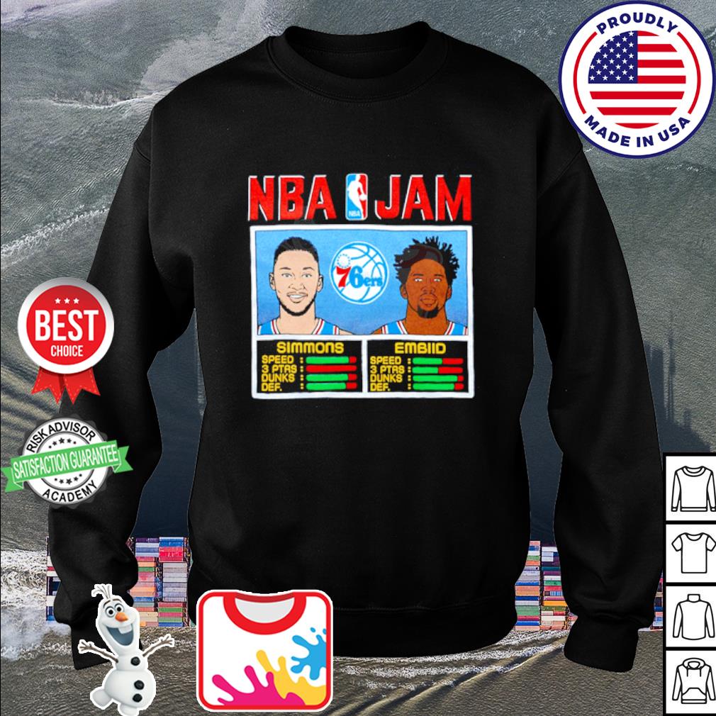 nba jam sixers shirt