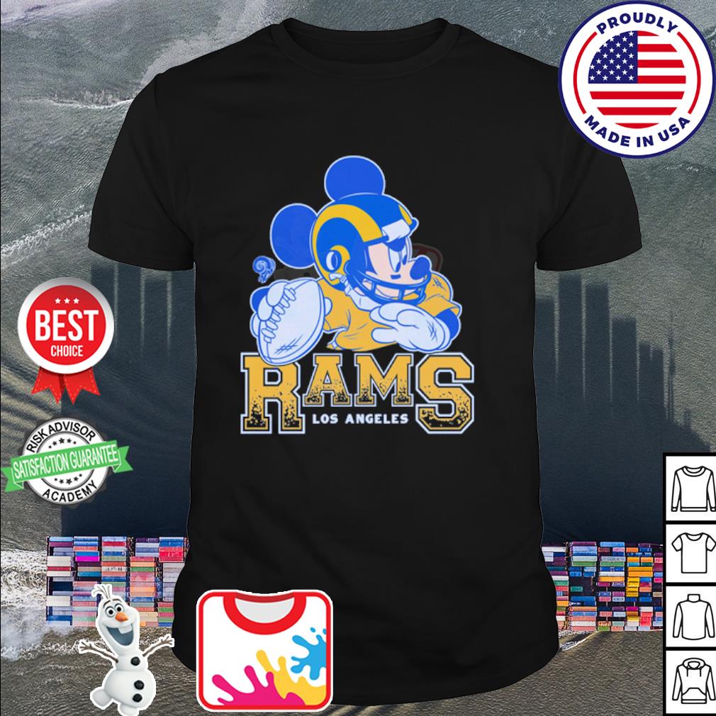 Disney Mickey Los Angeles Rams shirt, hoodie, longsleeve tee, sweater