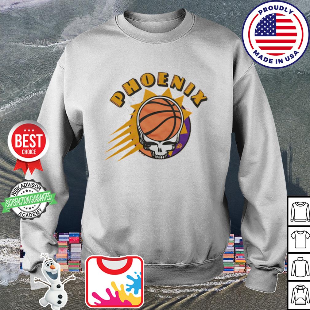 Nice Phoenix Suns NBA Grateful Dead shirt, hoodie, sweater and long sleeve