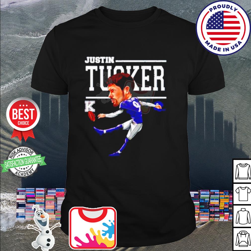 Justin Tucker Baltimore Ravens Cartoon shirt