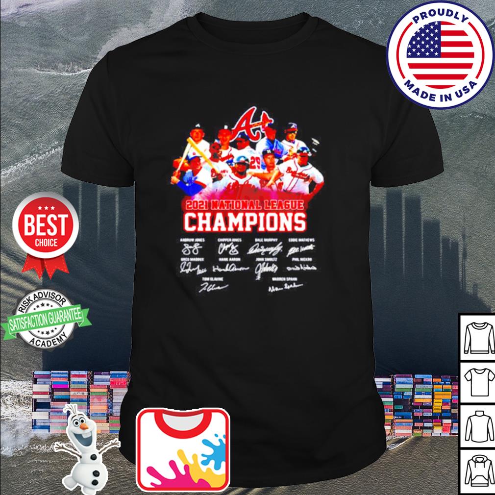 Atlanta Braves 2021 National League Champions shirt, hoodie, sweater, long  sleeve and tank top