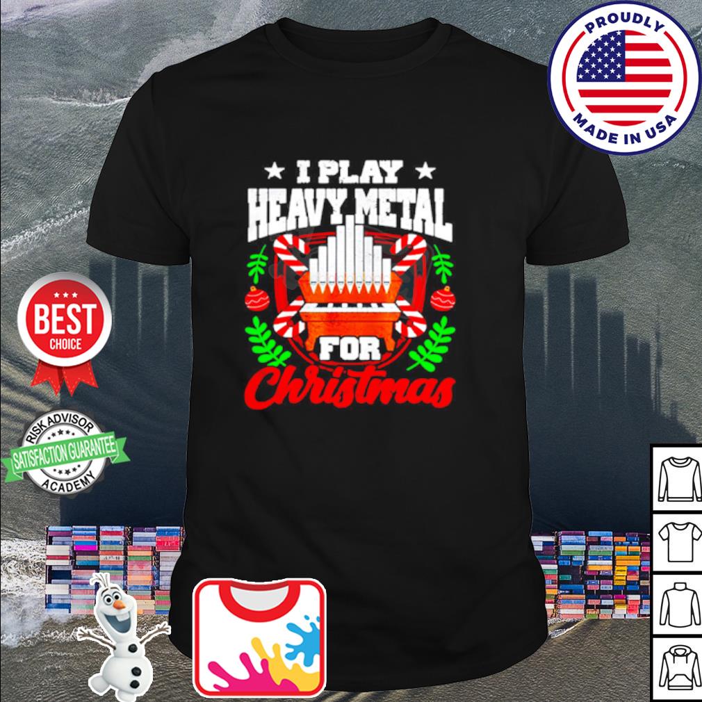 I play heavy Metal for Christmas Sweater
