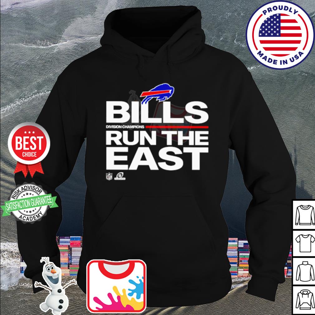 Nice buffalo Bills Division Champions run the east shirt, hoodie, sweater,  long sleeve and tank top