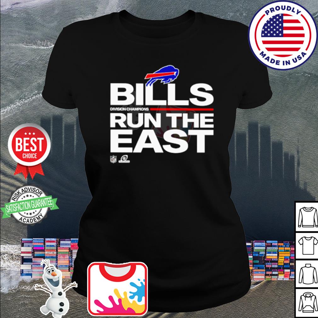 Nice buffalo Bills Division Champions run the east shirt, hoodie, sweater,  long sleeve and tank top