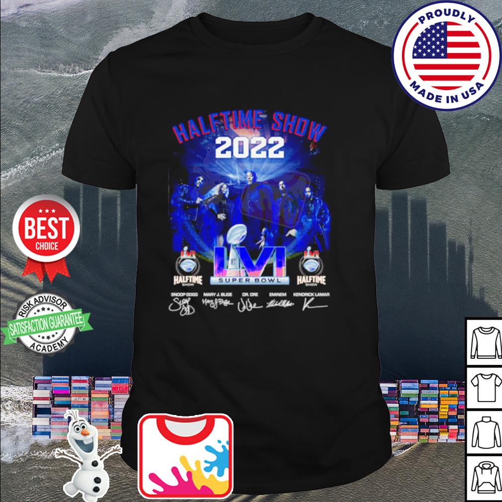 Super Bowl 2022 Halftime Show signatures shirt, hoodie, sweater, long  sleeve and tank top