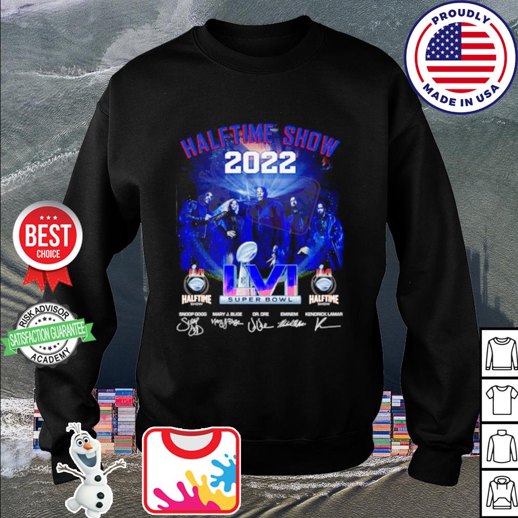 Super Bowl 2022 Halftime Show signatures shirt, hoodie, sweater