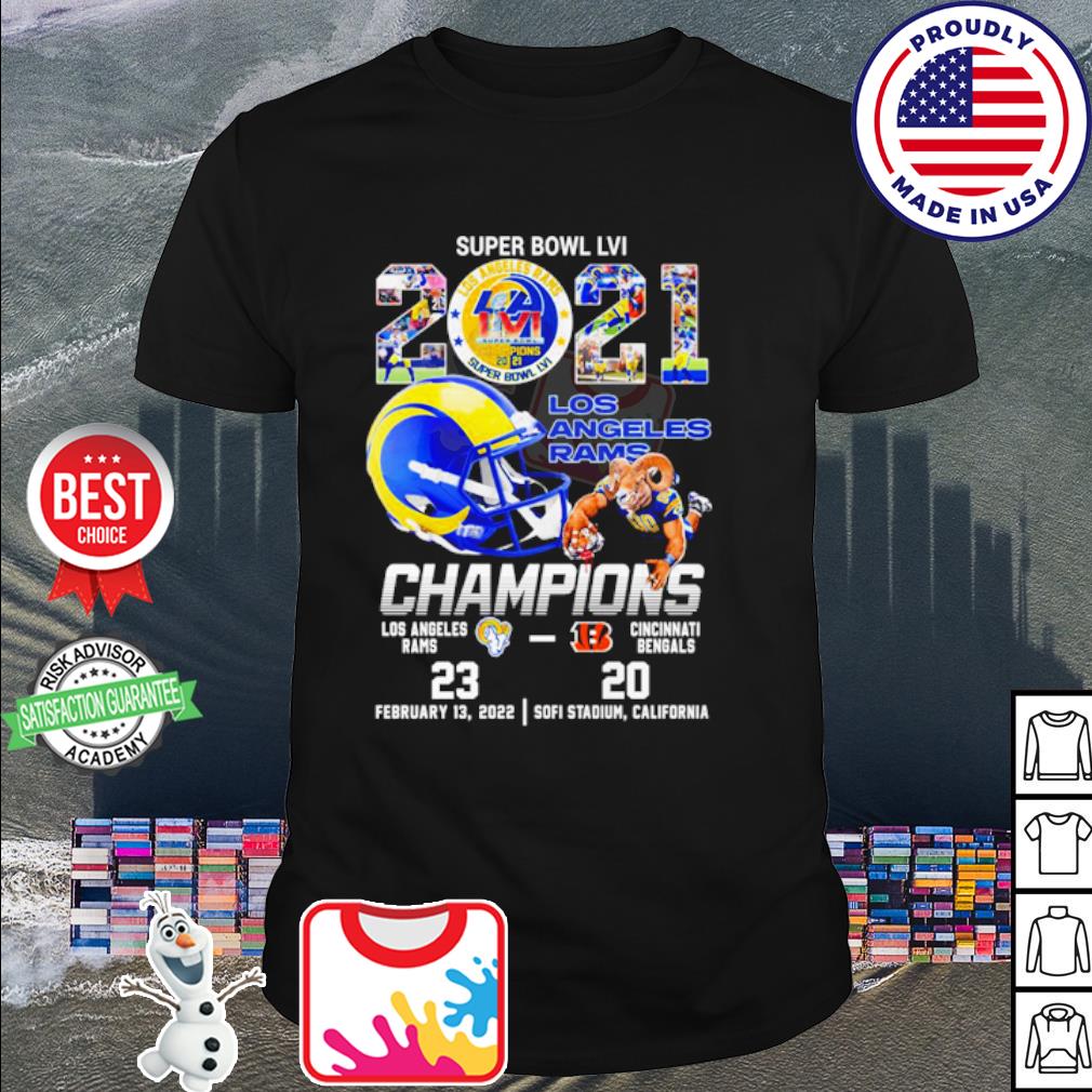 Bengals Vs Rams Super Bowl LVI Shirt ⋆ Vuccie