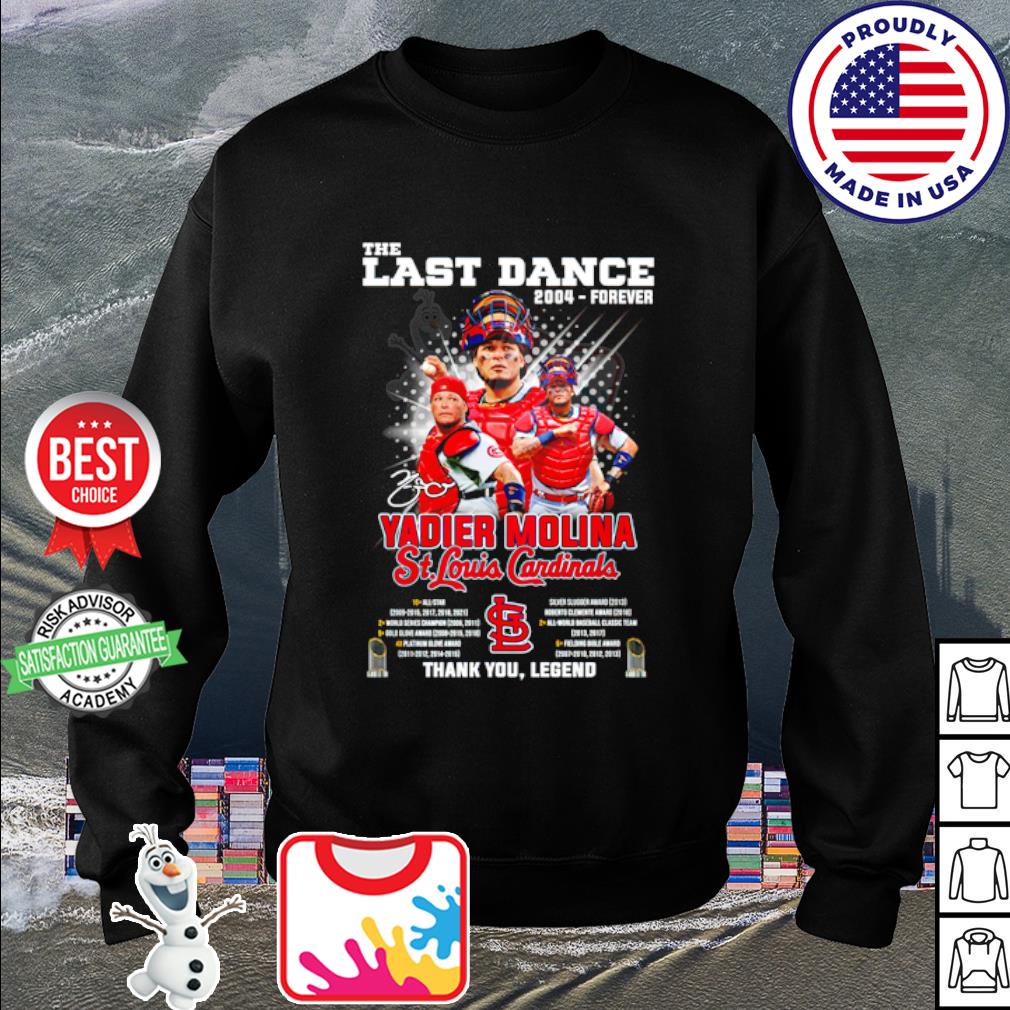 Yadier Molina St. Louis Cardinals The Last Dance 2004-forever