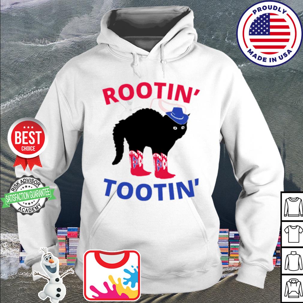 Rootin tootin cowboy black cat shirt, hoodie, sweater, long sleeve