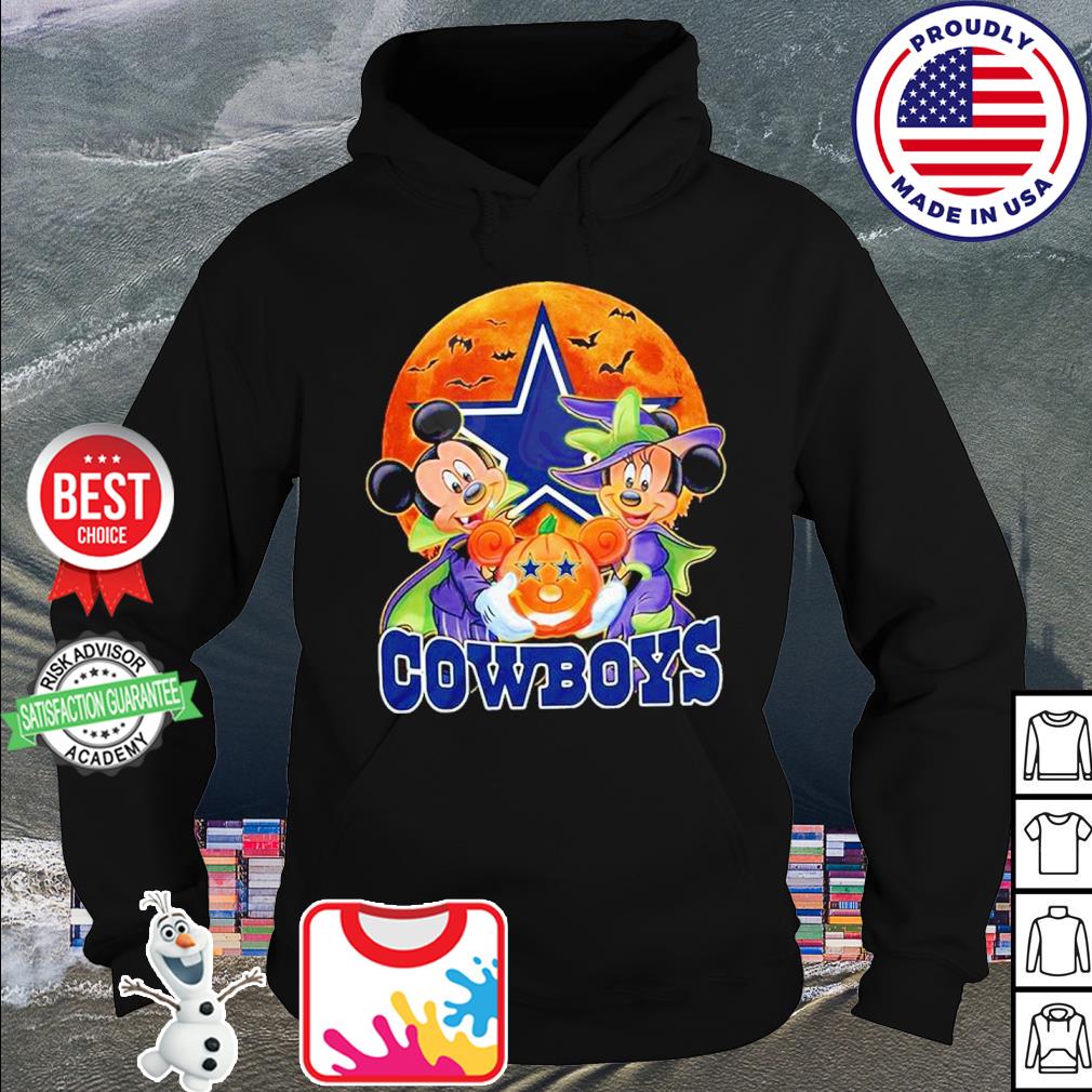 Mickey Mouse and Minnie Mouse Dallas Cowboys Halloween shirt, hoodie,  sweater, long sleeve and tank top