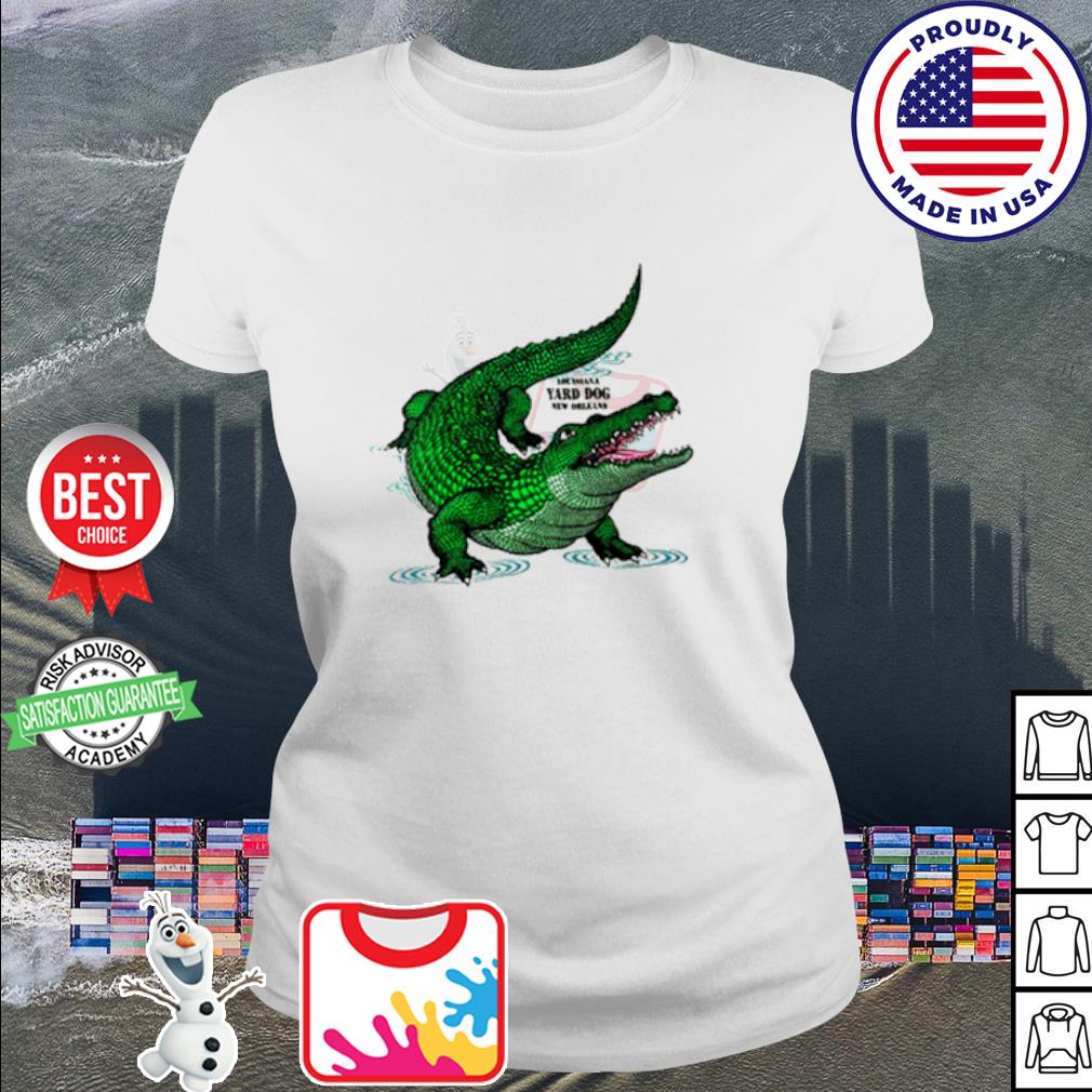 Louisiana yard dog alligator shirt, hoodie, sweater, long sleeve and tank  top