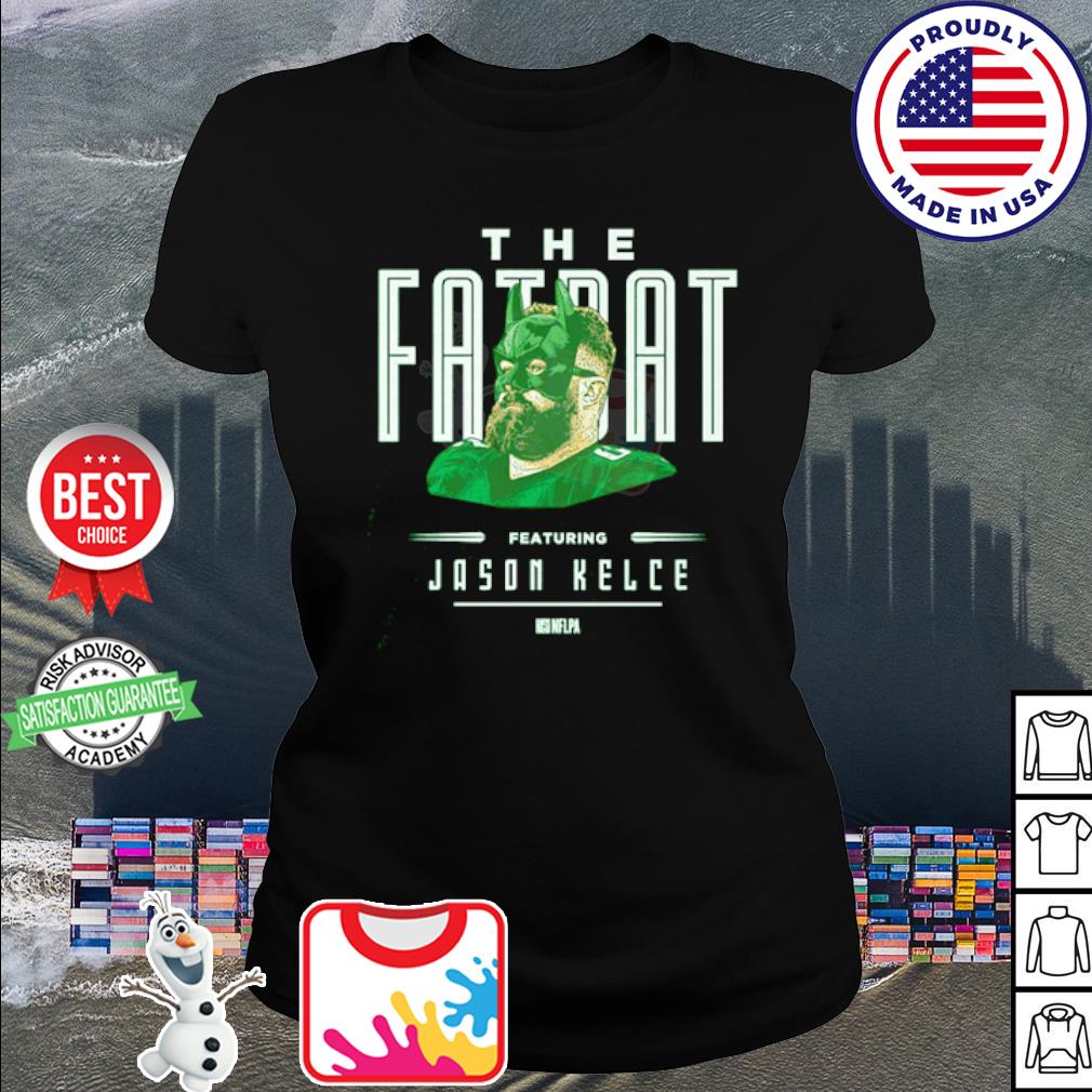 Jason Kelce Fatbat Philadelphia Football Fan Funny T Shirt S Black