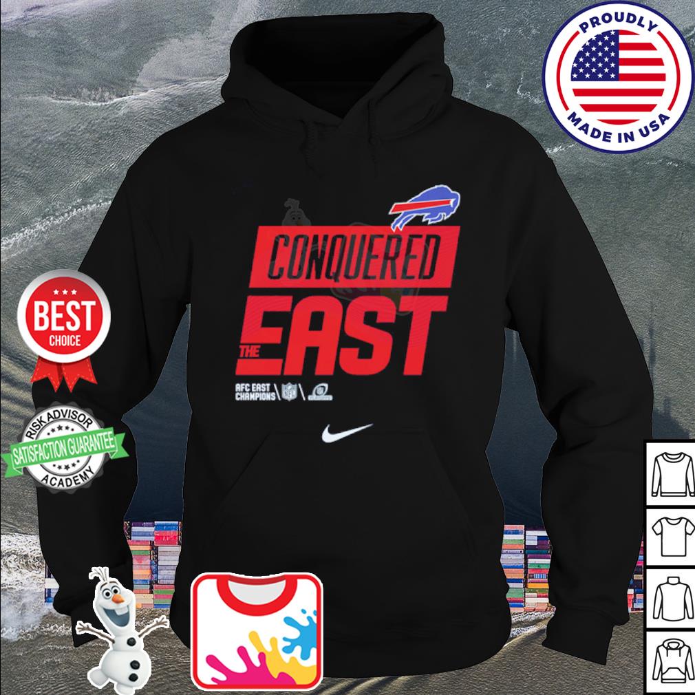 Buffalo Bills Conquered The East 2022 Afc East Champions shirt, hoodie,  sweater and long sleeve