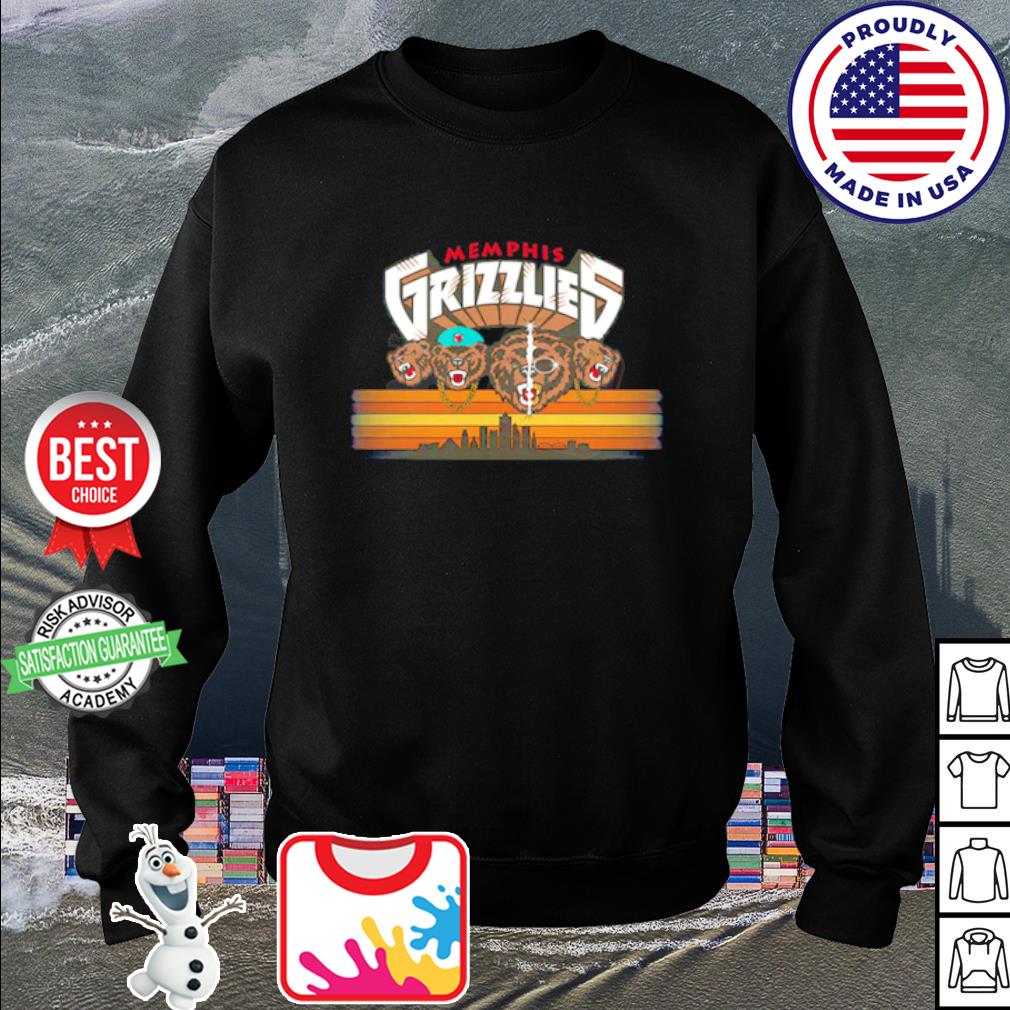 Three 6 mafia x grizzlies shirt, hoodie, sweater, long sleeve and tank top