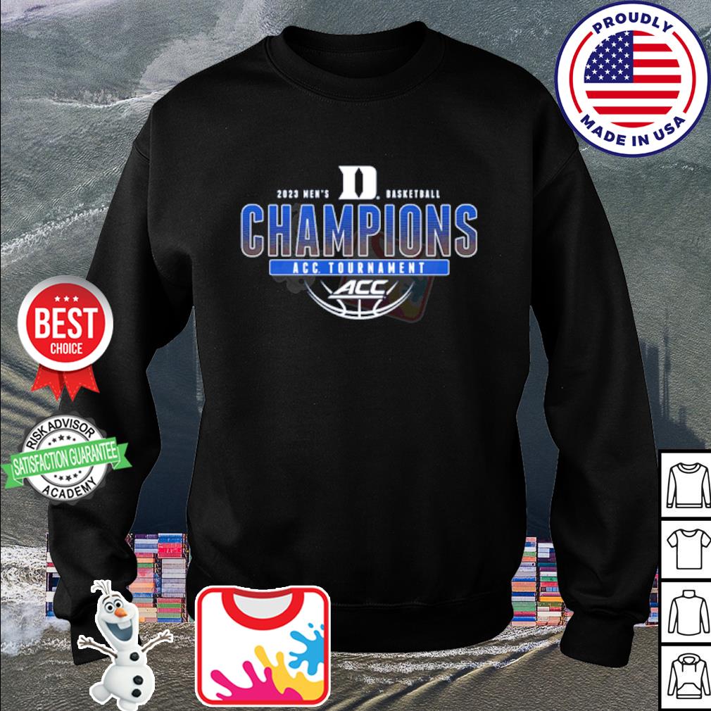 Official duke basketball acc 2023 championship shirt, hoodie, sweater, long  sleeve and tank top