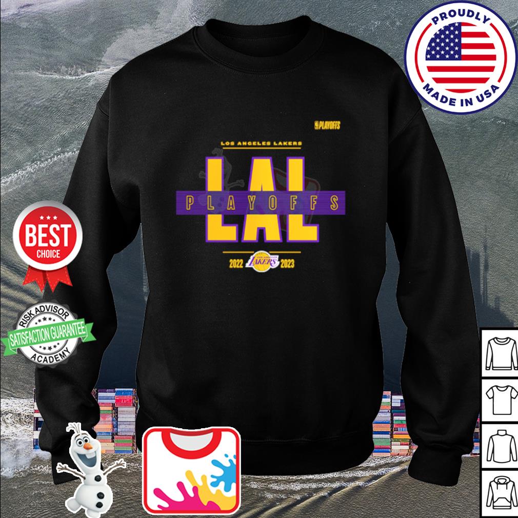 Official Los Angeles Lakers 2022-2023 NBA Playoffs Jump Ball T-Shirt,  hoodie, sweater, long sleeve and tank top