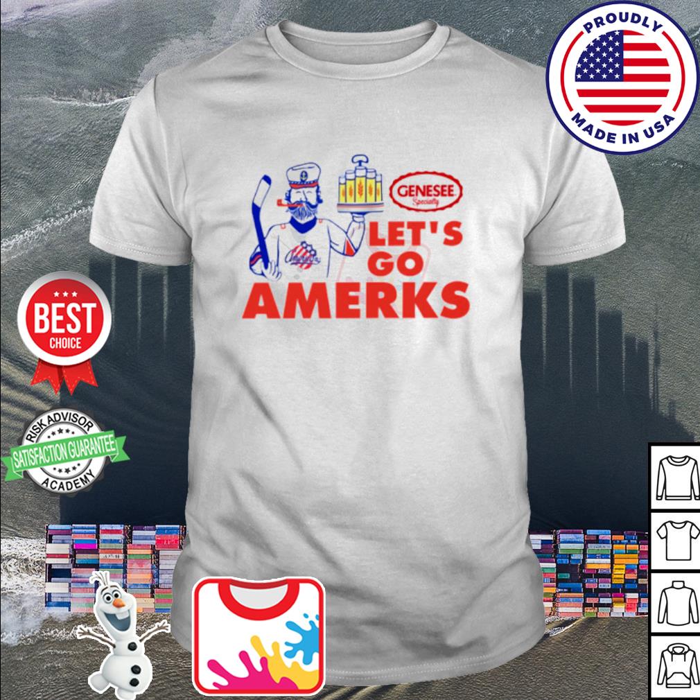 X-Rochester Americans Let's Go Amerks Genesee Specialty Shirt