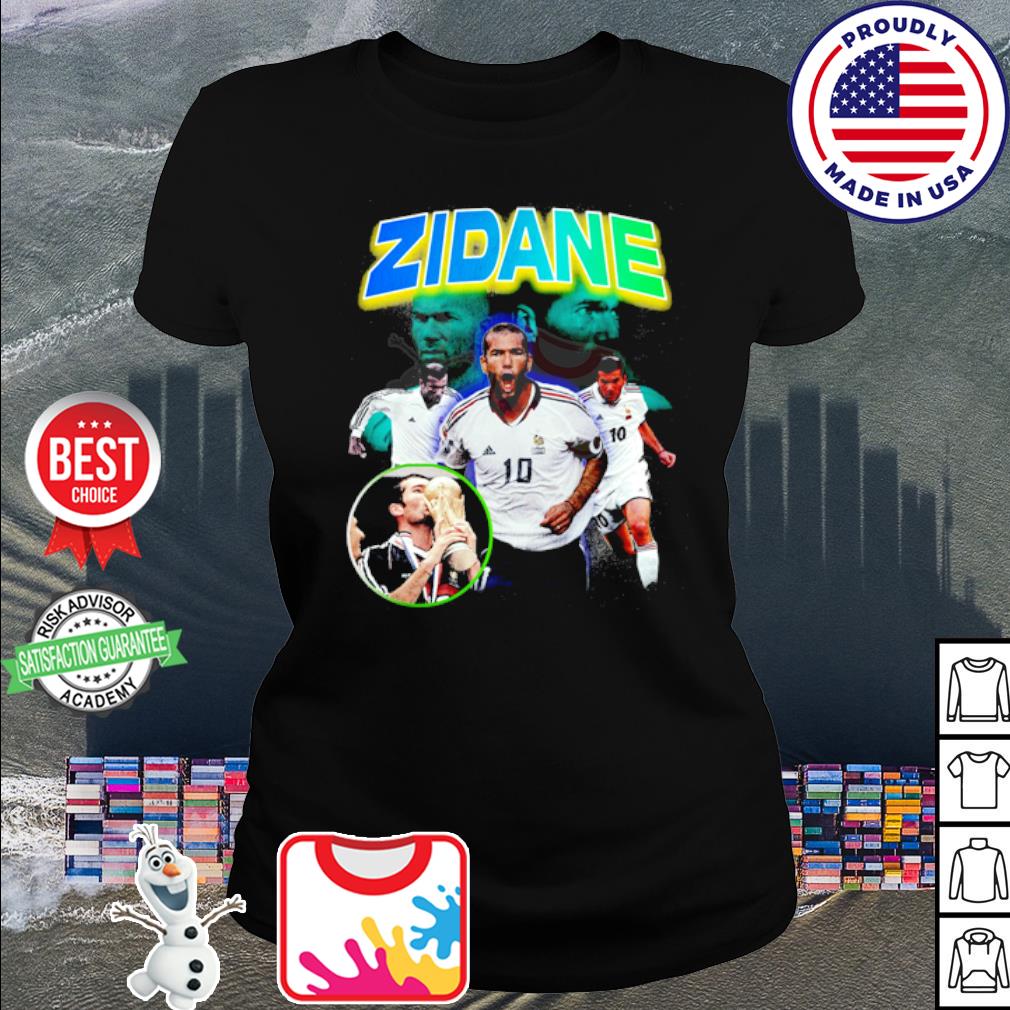 Zinedine Zidane Bootleg Vintage Football T-Shirt – LAPSOstudios