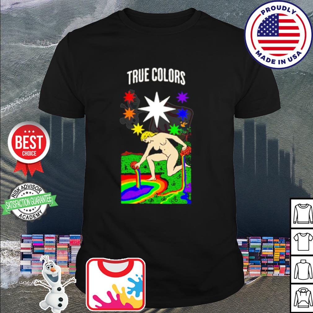 Top us gay pride true colors shirt