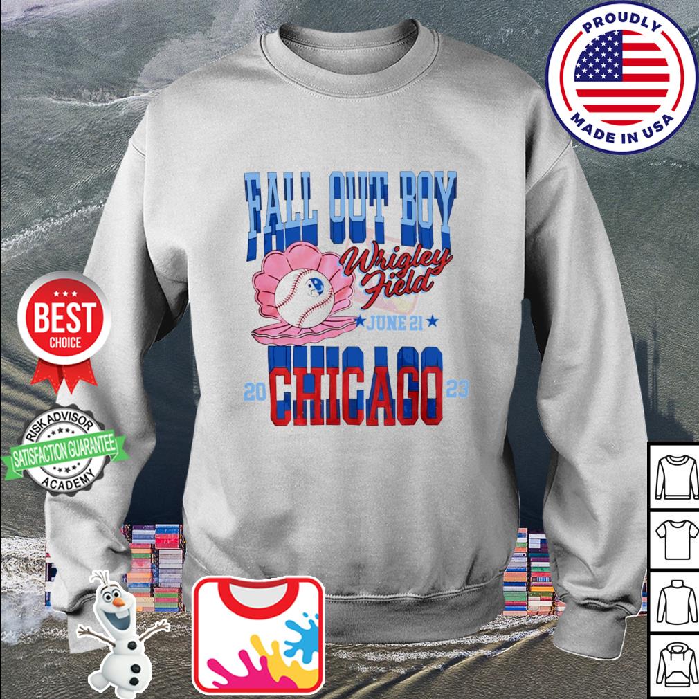 Official Fall Out Boy Wrigley Field June 21 Chicago 2023 shirt