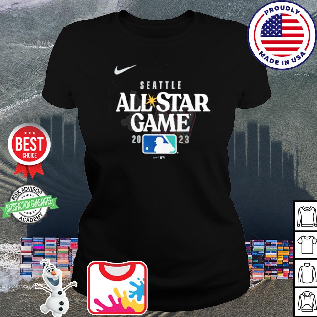 Logo nike 2023 mlb all star game wordmark shirt, hoodie