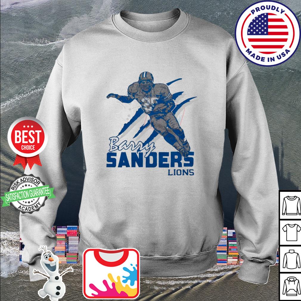 Official Detroit lions barry sanders 20 T-shirt, hoodie, tank top, sweater  and long sleeve t-shirt