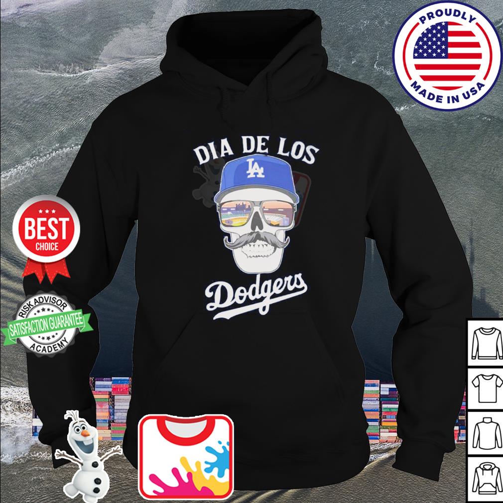 Dia De Los Dodgers Skull 2023 Shirt, hoodie, sweater, long sleeve