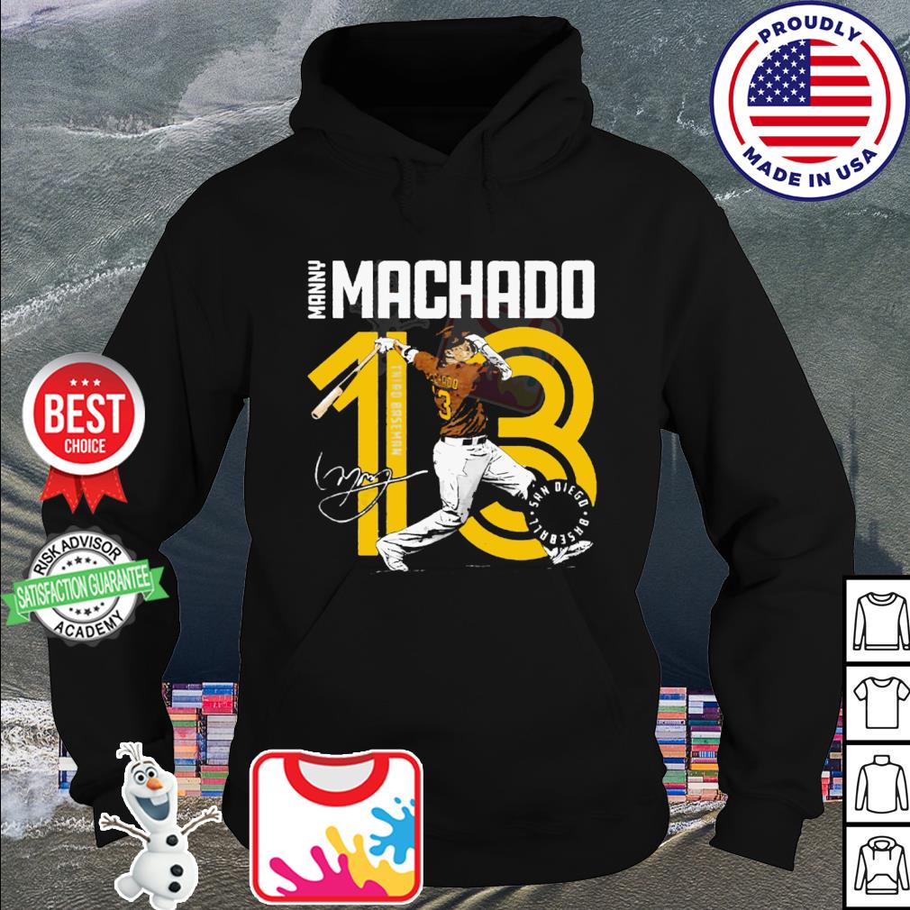 Manny Machado 13 San Diego Padres shirt, hoodie, sweater, long sleeve and  tank top