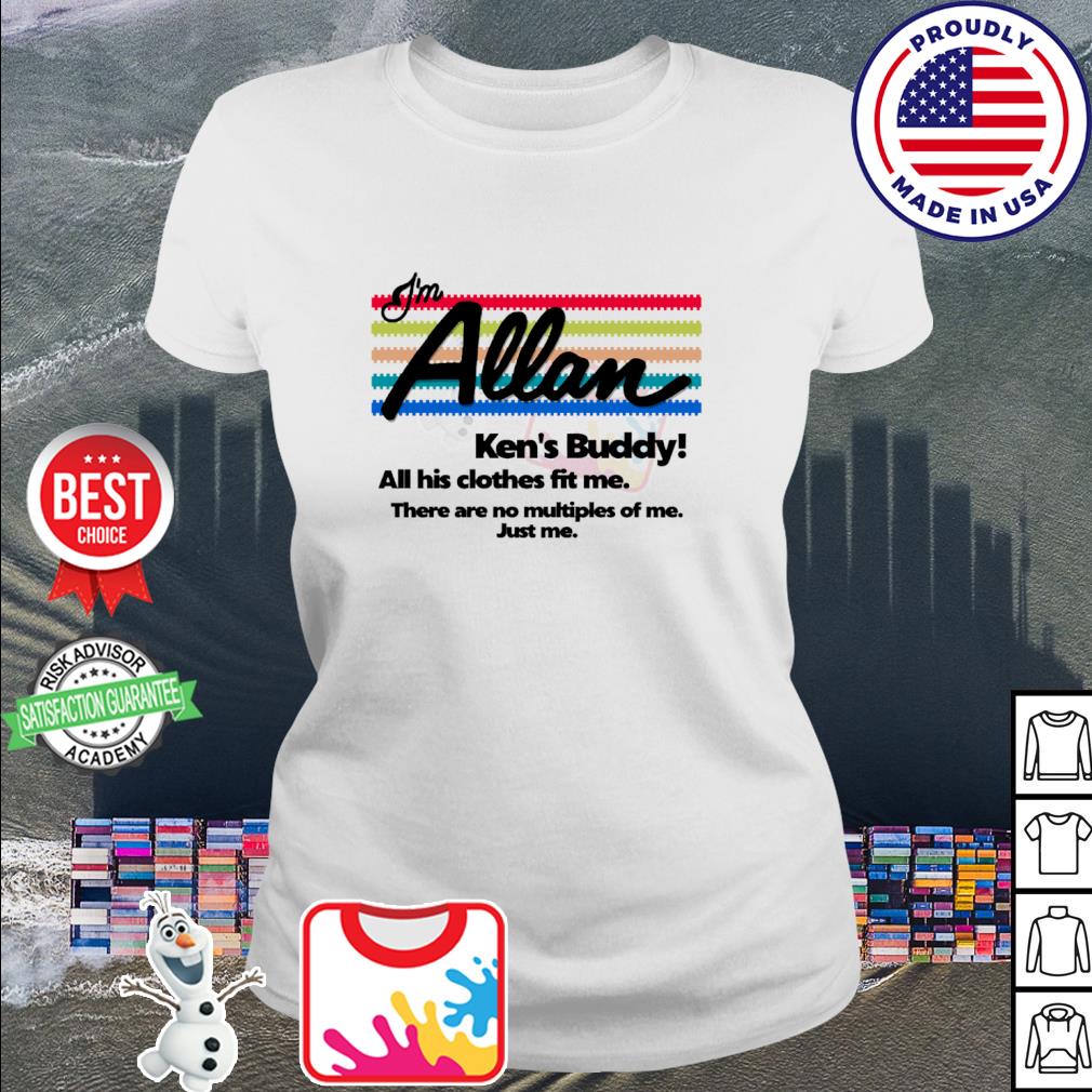  Barbie The Movie - Hi Allan Premium T-Shirt : Clothing, Shoes &  Jewelry