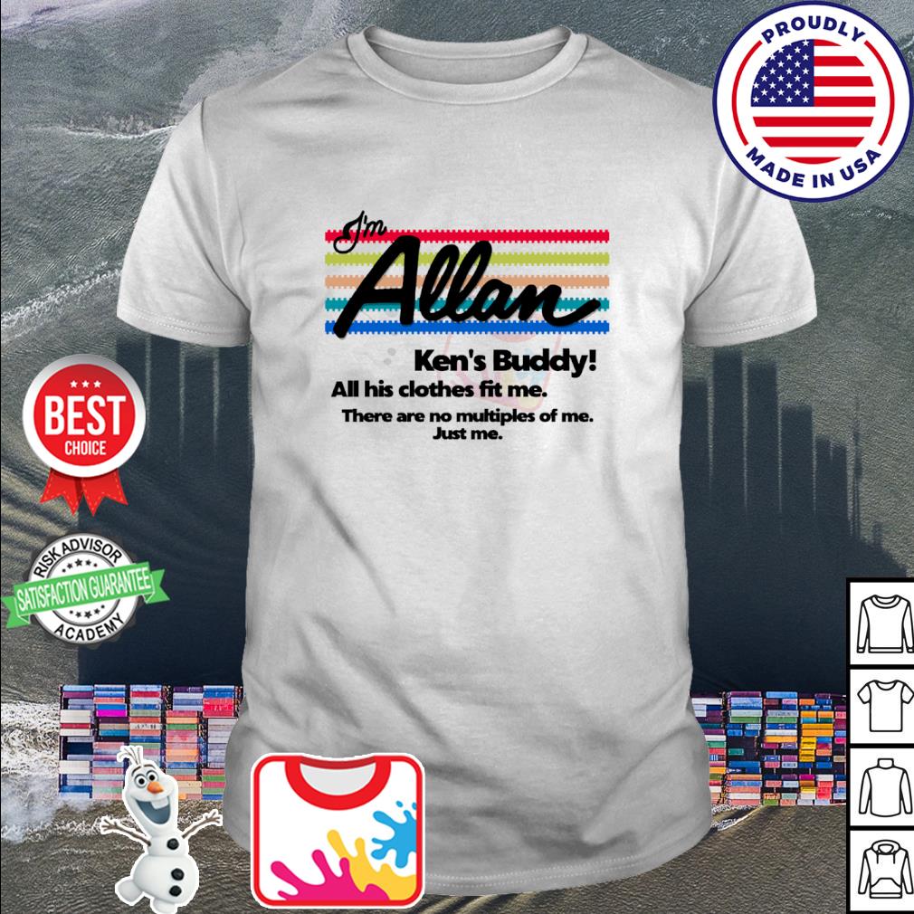  Barbie The Movie - Hi Allan Premium T-Shirt : Clothing, Shoes &  Jewelry