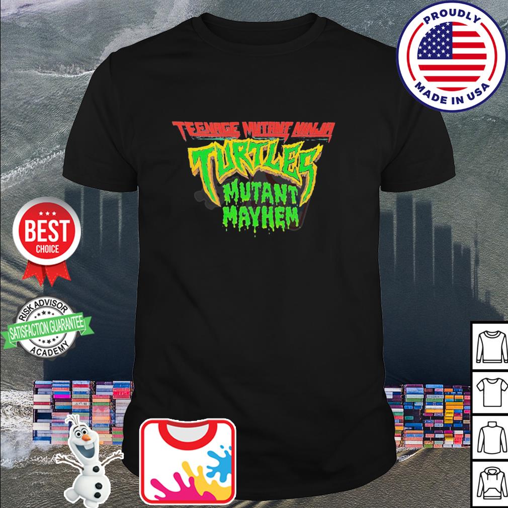 Teenage Mutant Ninja Turtles: Mutant Mayhem Logo with Group T-Shirt