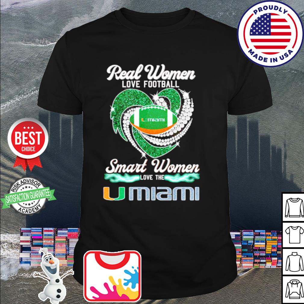 Official real Women Love Football Smart Women Love The Miami