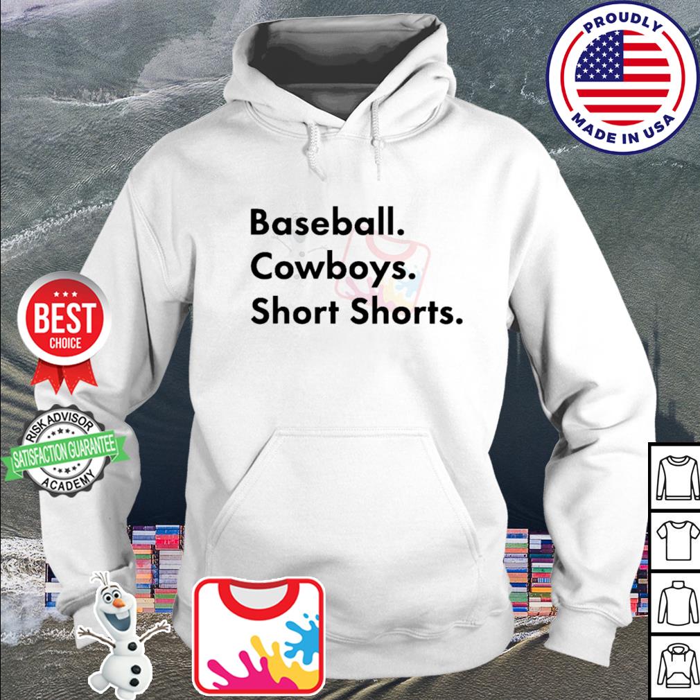 Official baseball. Cowboys. Short Shorts T-Shirt, hoodie, tank top