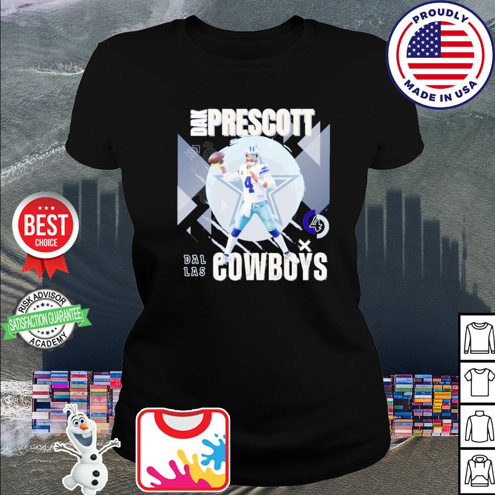 Dak Prescott 4 Dallas Cowboys player football retro poster gift shirt,  hoodie, sweater, long sleeve and tank top