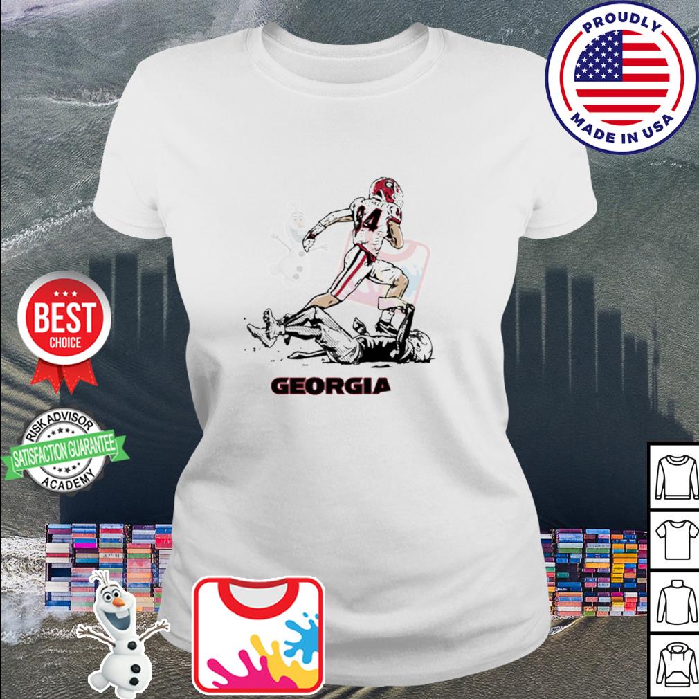 Ladd Mcconkey Superstar Pose Shirt Georgia Bulldogs Football Shirt