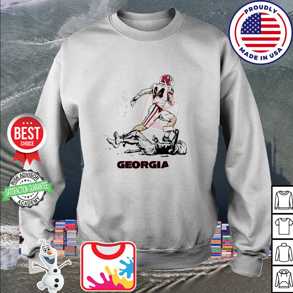 Ladd Mcconkey Superstar Pose Shirt Georgia Bulldogs Football Shirt