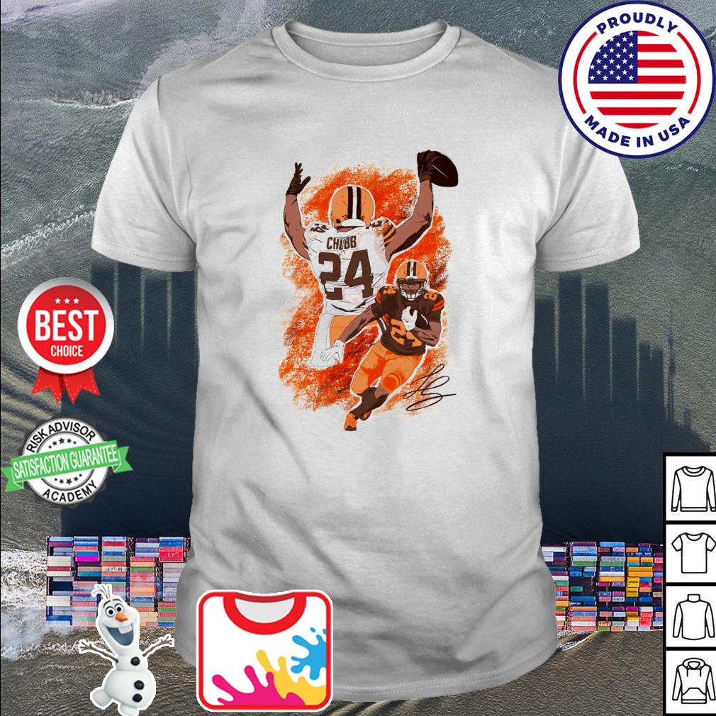 Official nick Chubb Poster Shirt, hoodie, sweater, long sleeve and tank top