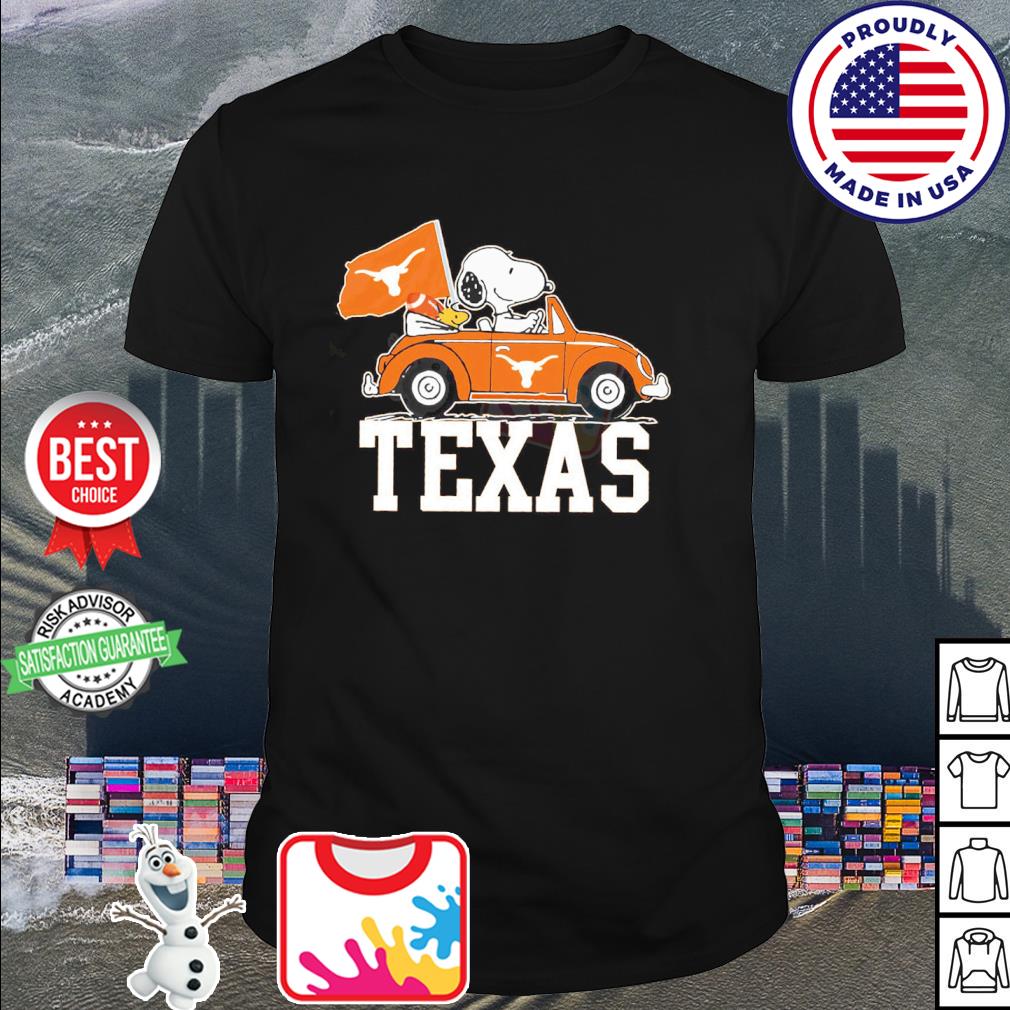 Snoopy and Woodstock driving car Texas A&M shirt - Limotees