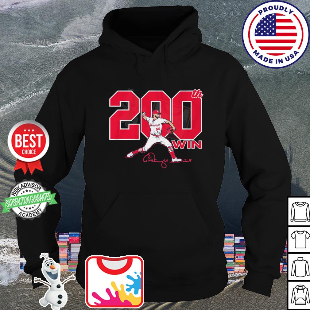 Official Adam wainwright 200 And Signature shirt, hoodie, sweater, long  sleeve and tank top