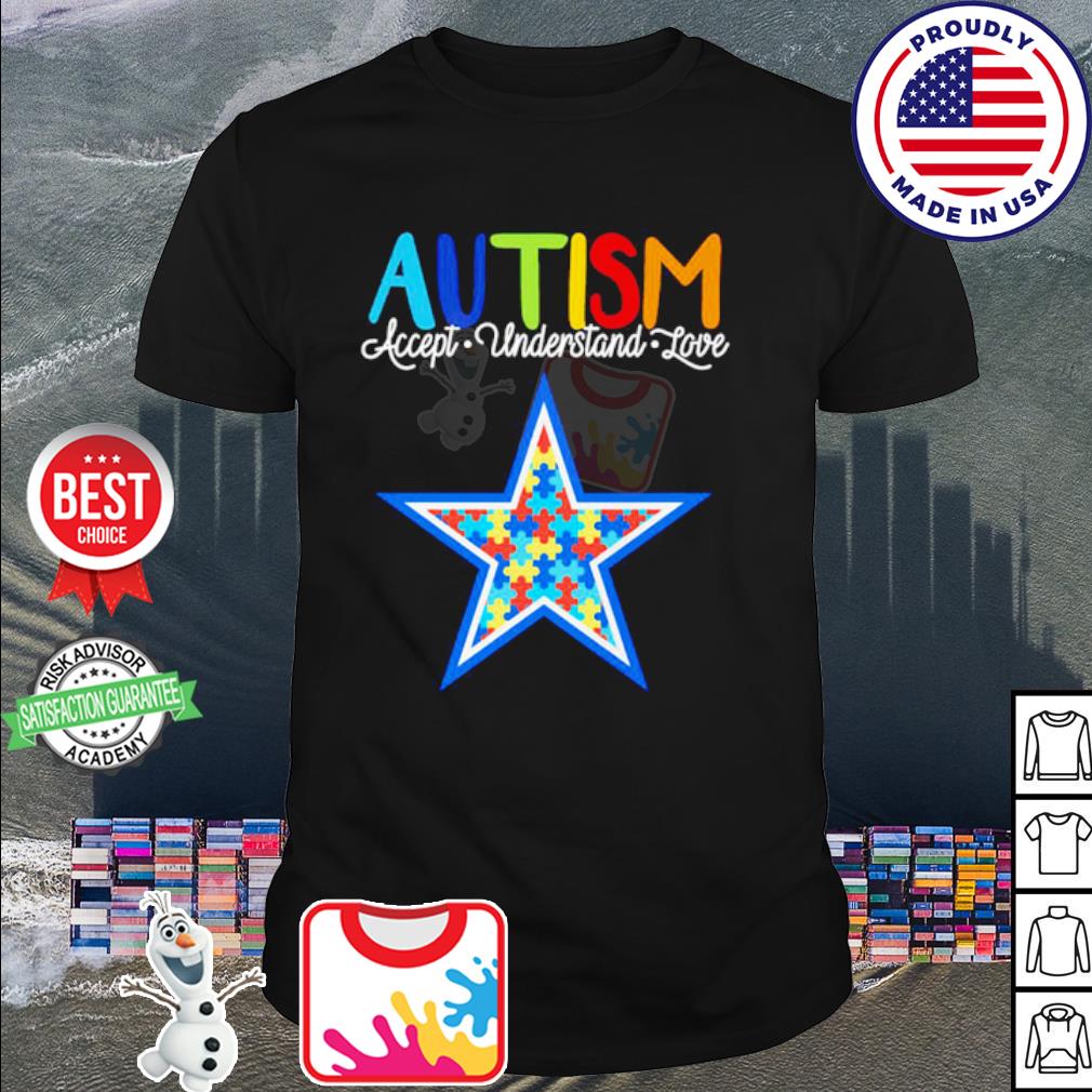 Dallas Cowboys NFL Special Autism Awareness Design Hoodie T Shirt