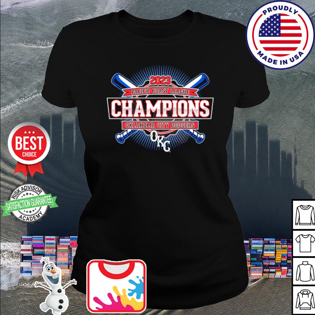 2023 Pacific Coast League Champions Oklahoma City Dodgers Shirt - The  Clothes You'll Ever Need