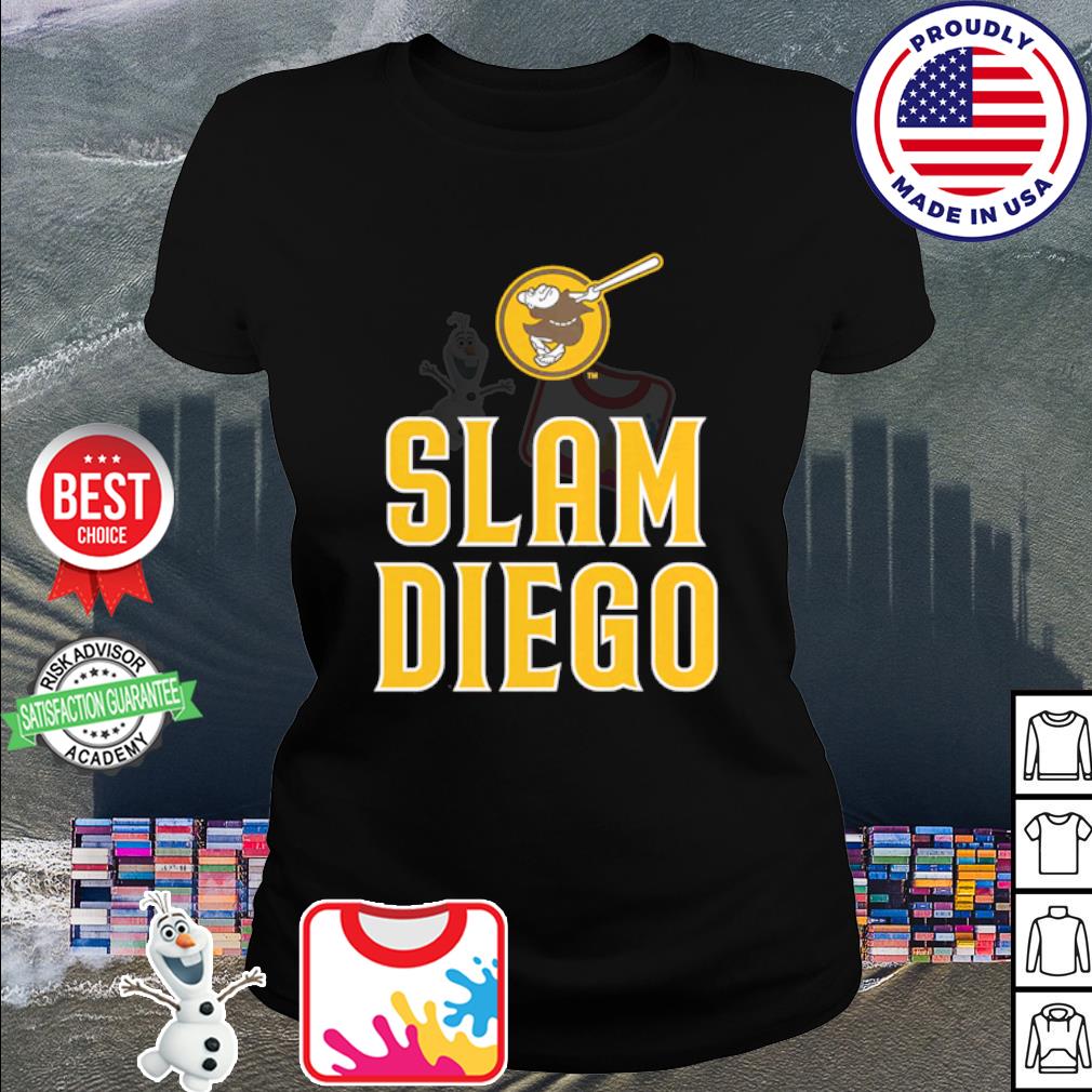 San Diego Padres Slam Diego Brown Tee