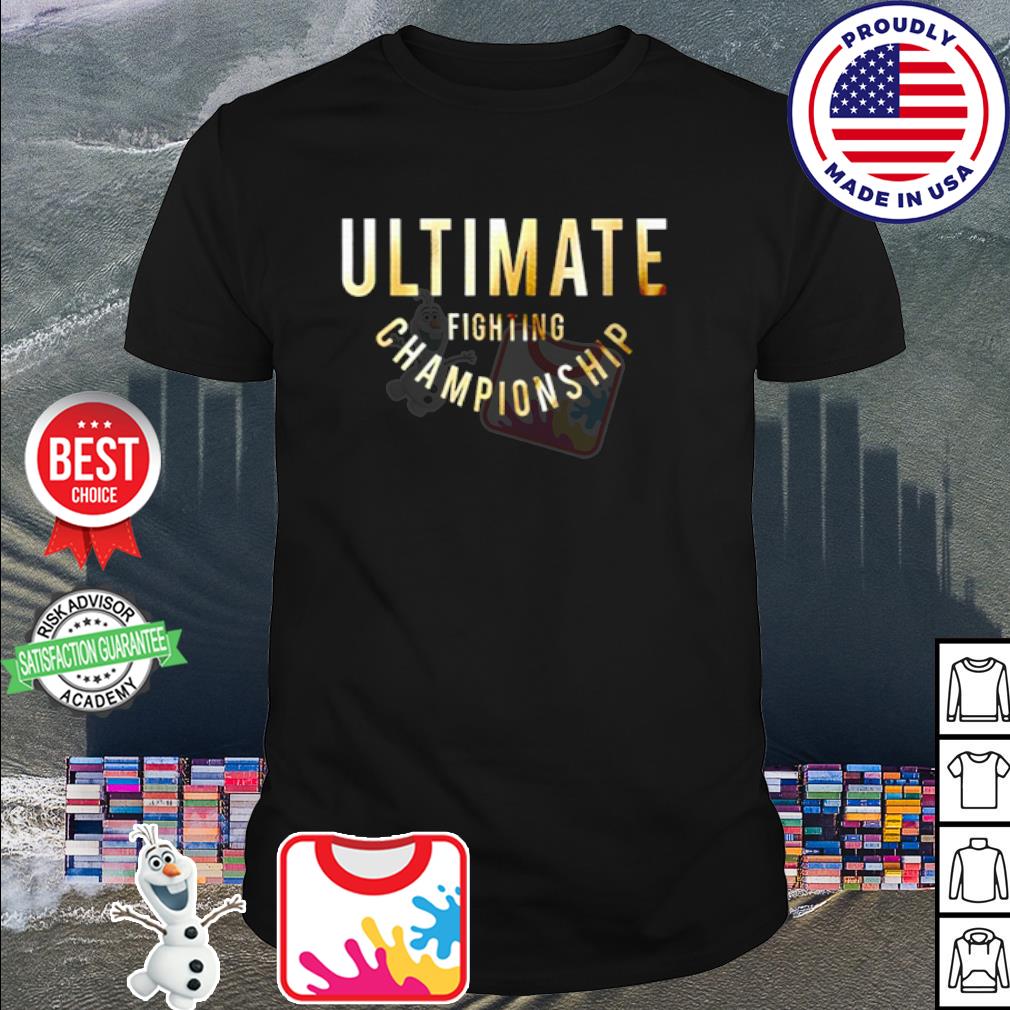 ultimate fighting championship t shirt