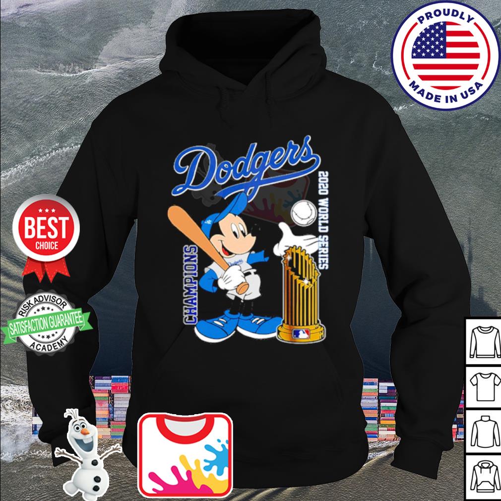 Official Mickey Mouse Dodgers 2020 world series champion shirt, hoodie,  sweater, long sleeve and tank top