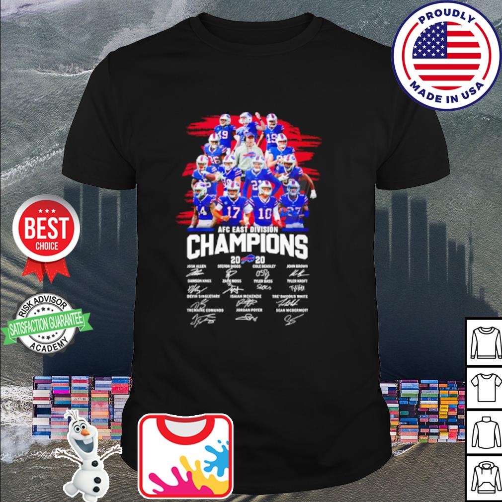 Buffalo Bills 2020 AFC East Champions t-shirt, hoodie, sweater, long sleeve  and tank top