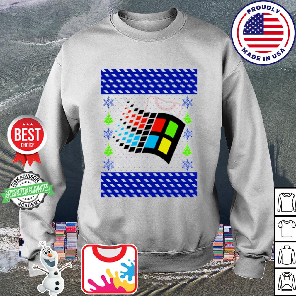 Microsoft Windows Xp Christmas Shirt Hoodie Sweater Long Sleeve And Tank Top