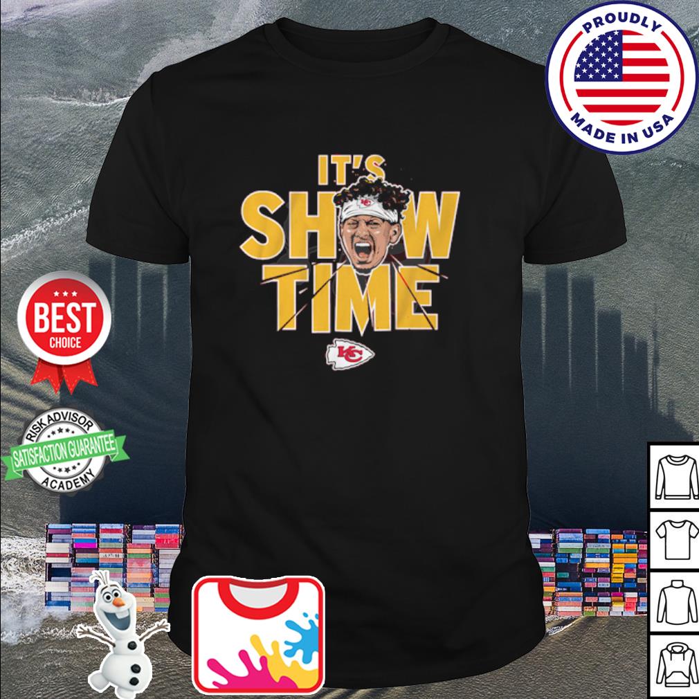 Showtime Patrick Mahomes Kansas City Chiefs shirt, hoodie, sweater, long  sleeve and tank top