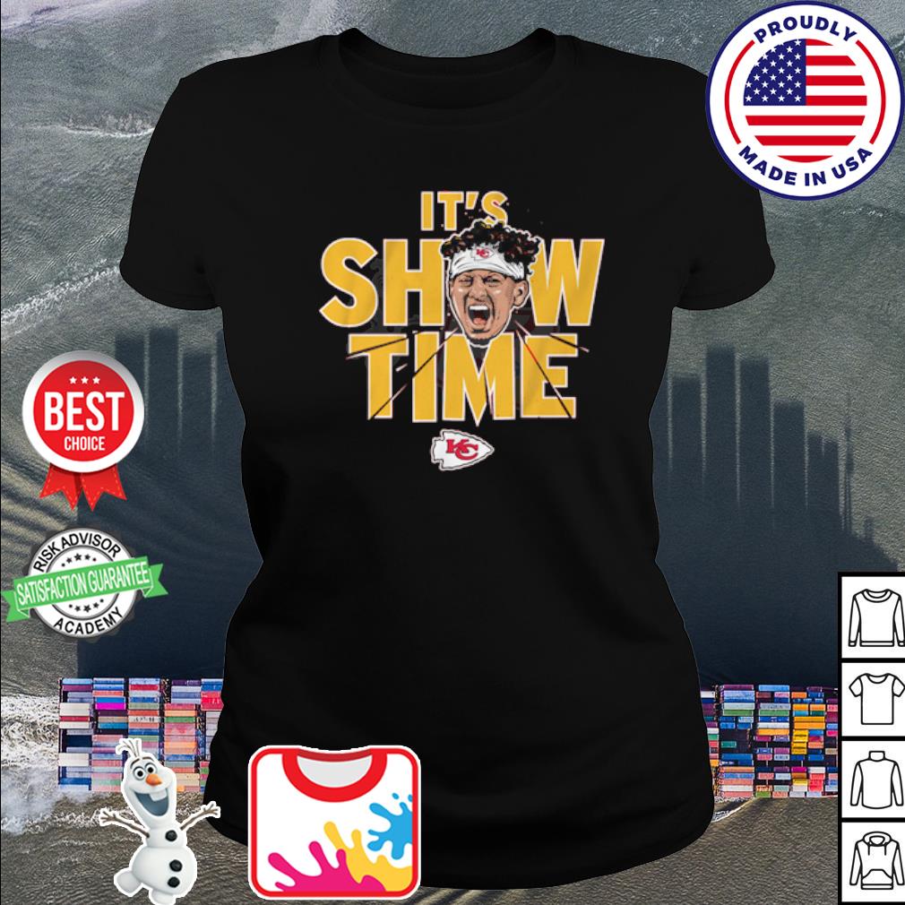 Showtime Patrick Mahomes Kansas City Chiefs shirt, hoodie, sweater, long  sleeve and tank top